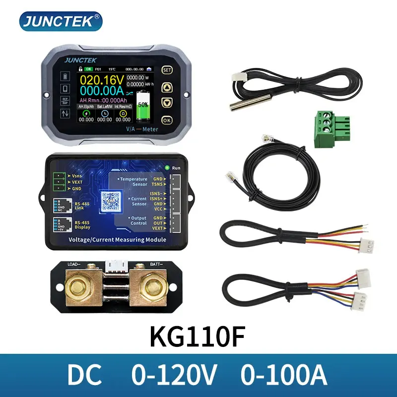 

JUNCTEK KG110F тестер аккумуляторов