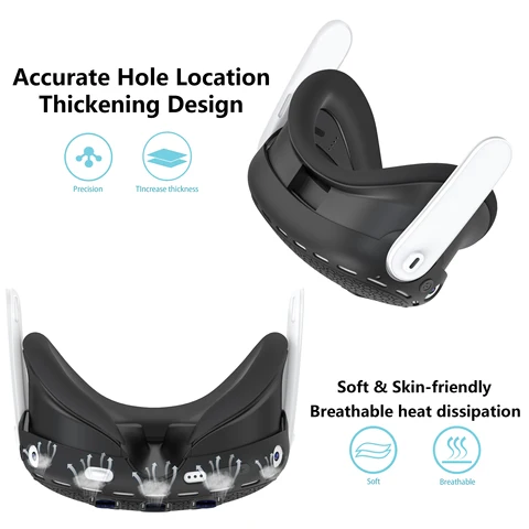 Силиконовый чехол для Meta Quest 3 7 в 1