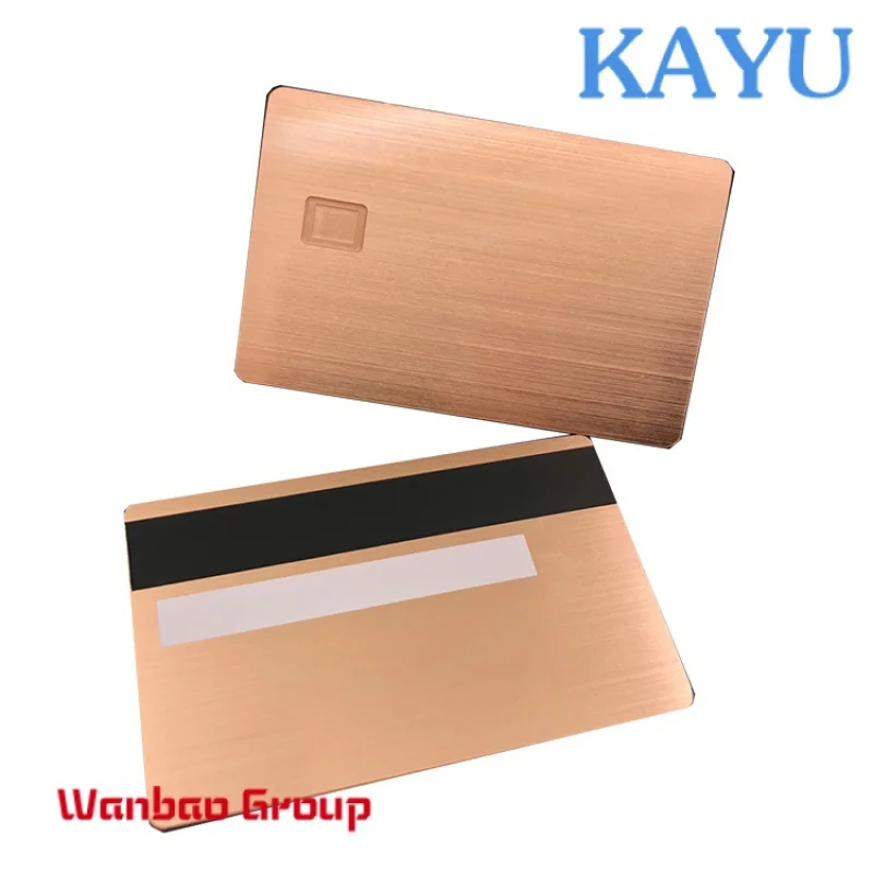China's Professional Card Manufacturers Supply Credit card Size Metal Bank Credit Card