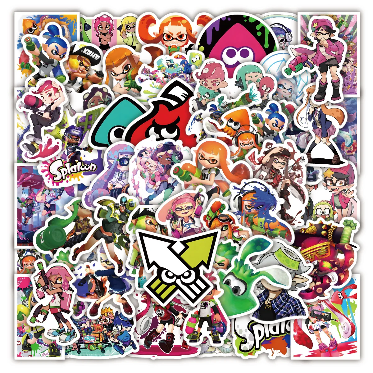 

10/30/50pcs Spadun Game Graffiti Stickers Scrapbook Waterproof Laptop Kids Toys Skateboard Suitcase Motorcycle Decal Stickers