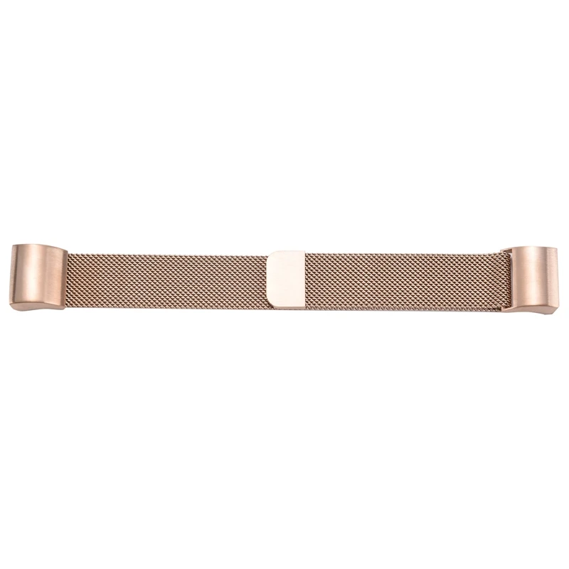 

Milanese Loop Stainless Steel Bracelet Smart Watch Strap With Unique Magnet Lock For Fitbit Charge 2 Replacement Wristbands, Ros