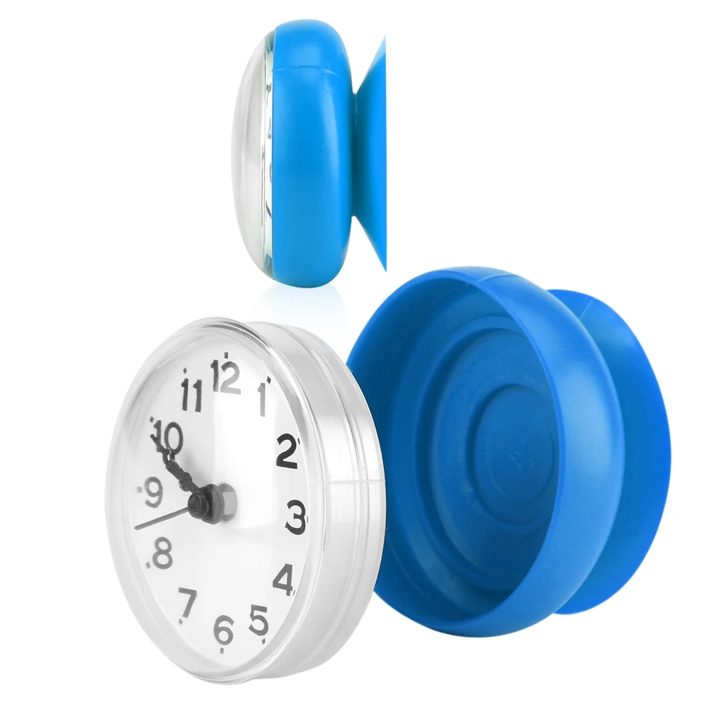 

Многоцветные водонепроницаемые настенные часы с присоской