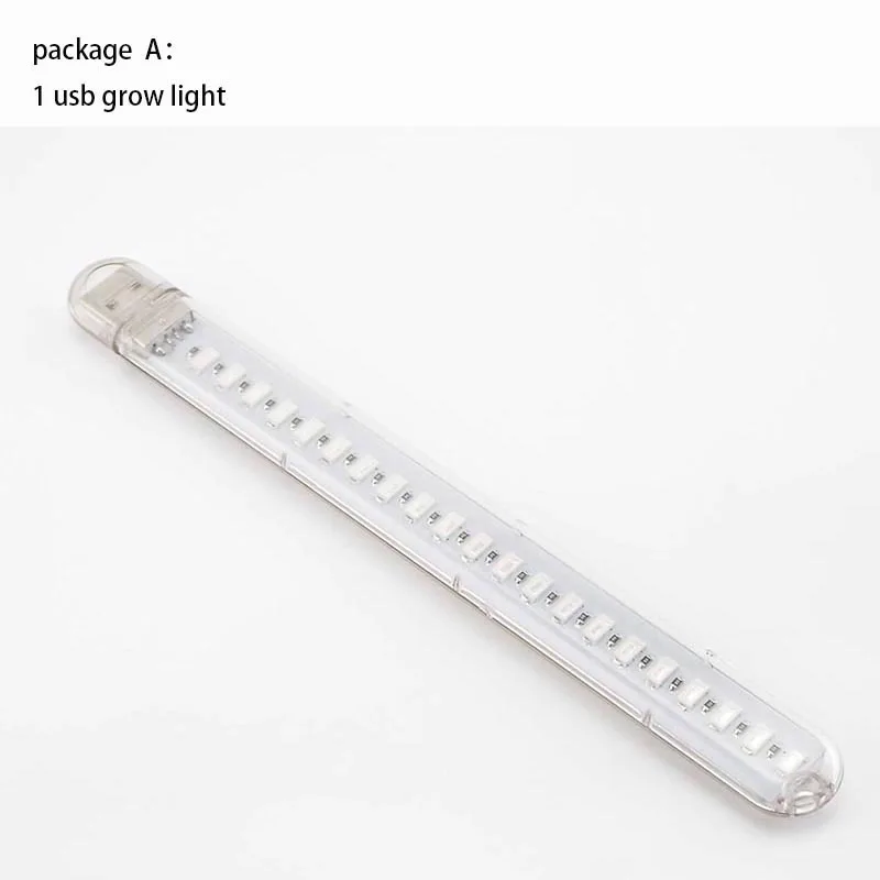

21 светодиодный светильник для выращивания растений, 5 В, USB, мини-светильник для выращивания цветов, настольный красный, синий, 5 В постоянного тока, внутренняя фитолампа для сочных рыб в горшках c1