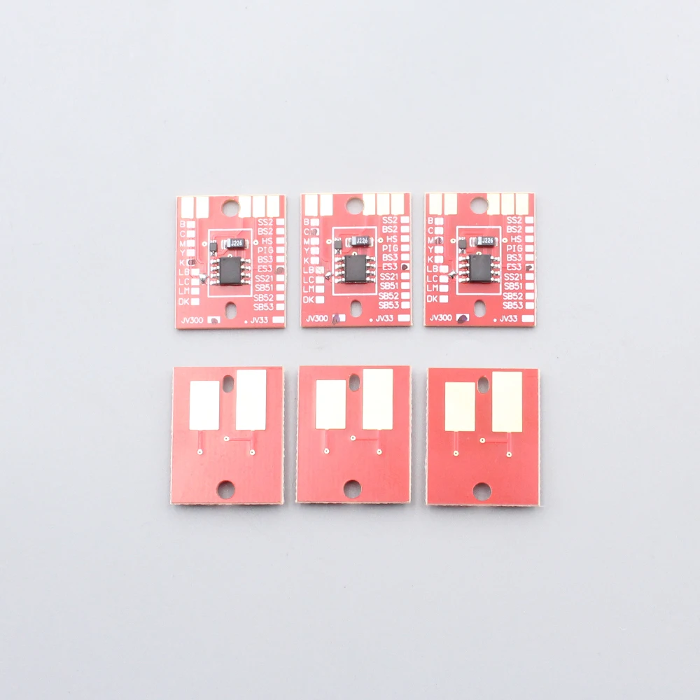 

6 Color Chip For Mimaki BS3 ARC Chip For Mimaki JV33 JV34 JV30 JV5 TS34 TS3 TS5 printer Cartridge Permanent Chips