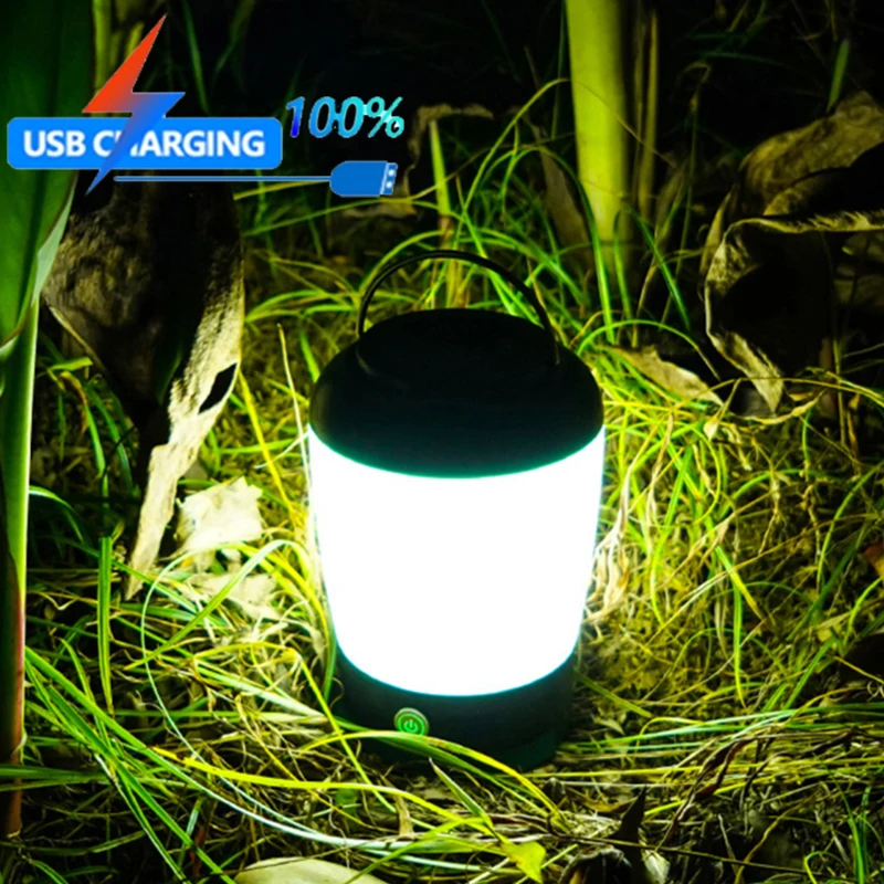 

Фонарь аккумуляторный для кемпинга, мощный светодиодный уличный фонарь для рыбалки, палатки, переносной аварийный светильник для барбекю, ...