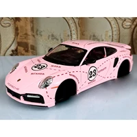 body shell for 124 tamiya 128 kyosho porsche911 turbo s rc drift racing car model toys for adults th20042 smt6