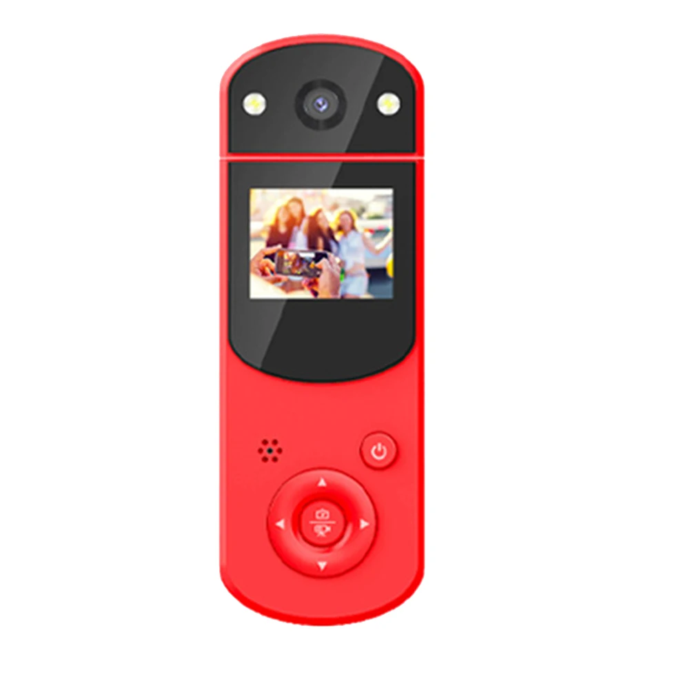 

Handheld Digital Mini Sport Camera 1080P OSMO Pocket DV Camera HD Infrared Video Camera Action Camera-Red