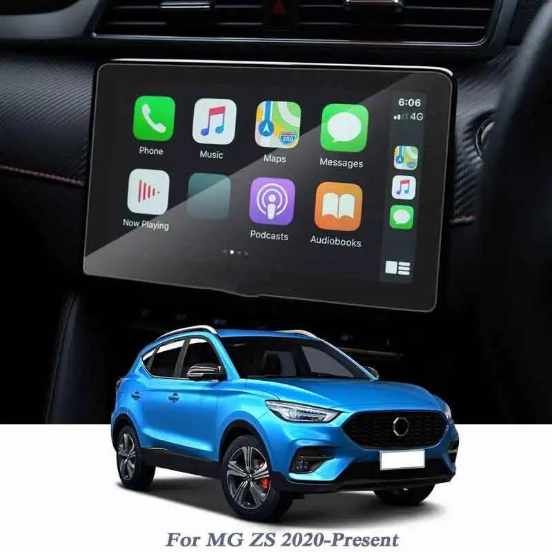 Фото Защитная пленка из закаленного стекла для экрана MG ZS 2020-2021, 10,1 дюйма, для GPS-навигации, аксессуар для интерьера автомобиля. №1