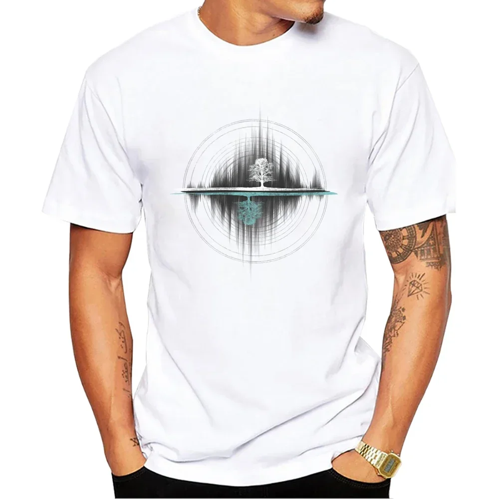Модная Тяжелая Базовая Мужская футболка TEEHUB с принтом Древа Жизни футболки