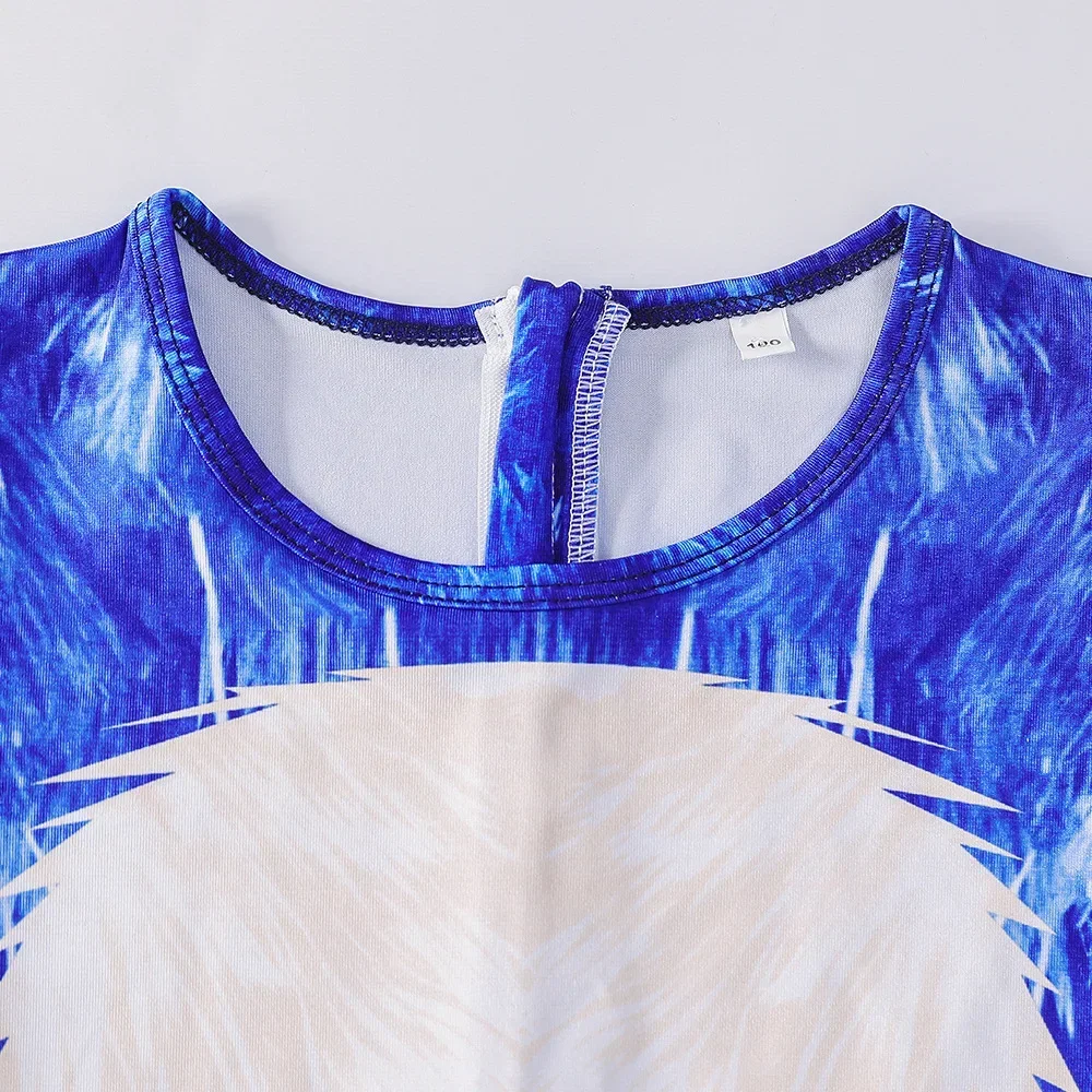 Детский костюм для косплея из сериала Соник