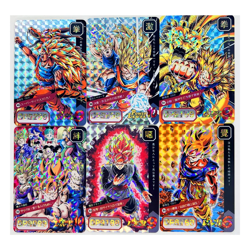 27 шт./компл. Dragon Ball Z GT суперсайянские герои Боевая карточка ультра инстинкт Гоку