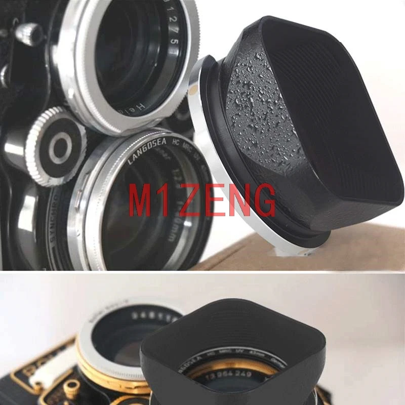 BAY2 3 BayII BayIII Bay B2 B3 металлическая защитная бленда для объектива Rollei Rolleiflex 2 8 B/C/D/E/F 5