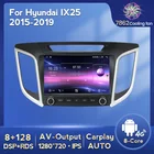 Мультимедийный GPS-навигатор для hyundai Creta ix25 2015-128, 8 ядер, Android 11, 8 + 2019 ГГц, 4G