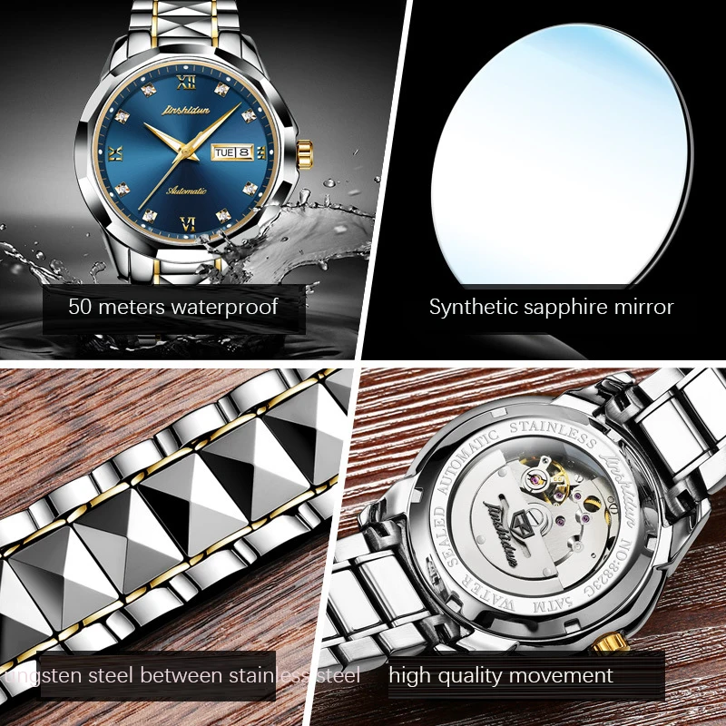 Лидер продаж 2022 мужские часы женские умные водонепроницаемые пара часов деловые