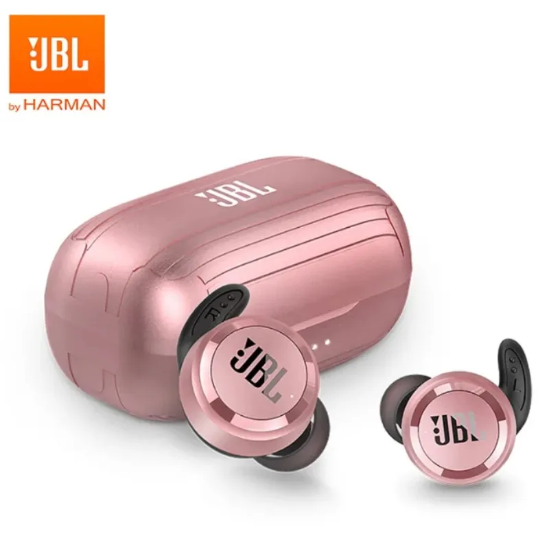 Беспроводные Bluetooth наушники JBL T280 TWS, оригинальные спортивные наушники 100%, наушники с глубокими басами, водонепроницаемая гарнитура с зарядным устройством