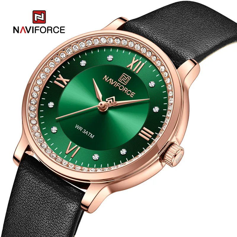 NAVIFORCR Brand Watches For Women Fashion Luxury Ladies Quartz Waterproof  High Quality Wristwatches Relogio Feminino 2023