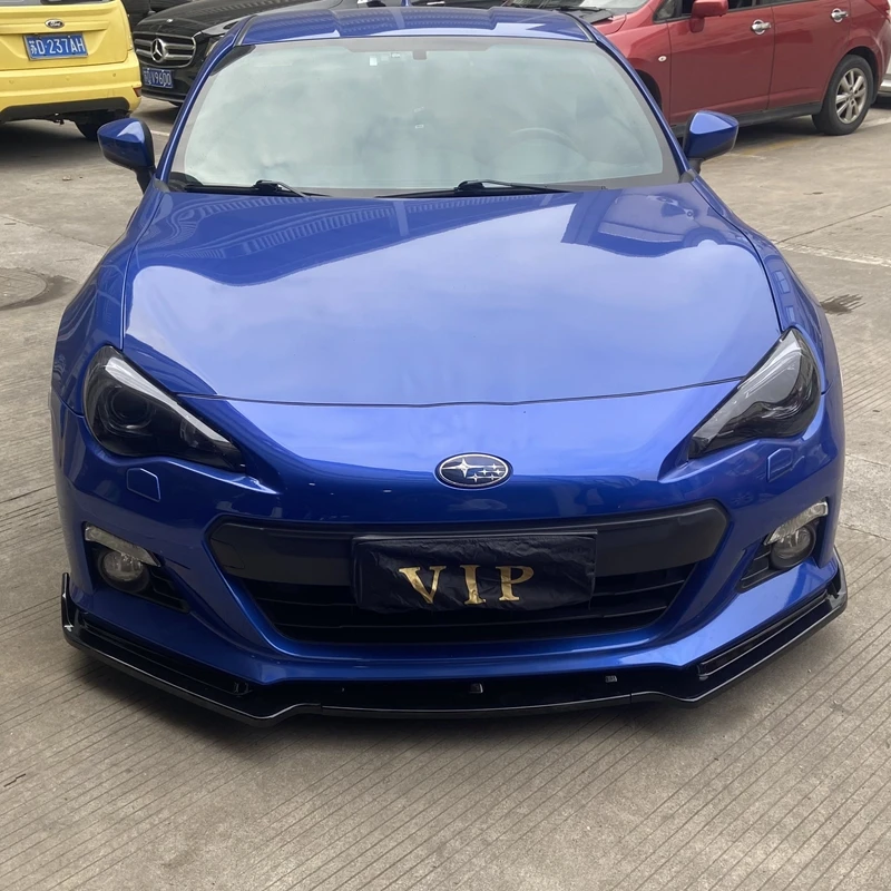 ABS передний бампер боковые юбки для губ дверные фартуки задний диффузор задние