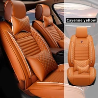 leather car seat covers for volvo fit s40 s60 s70 s80 s90 v40 v50 v60 v70 v90 xc40 xc60 xc70 s60hybrid s90hybrid five seats