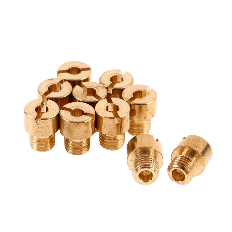 

10Pcs Main Jets For Mikuni Carburetor VM11-22 VM16 YFM50 125cc 150cc 200cc 250cc Dirt Pit Bike Engine Kit Main Jets Set