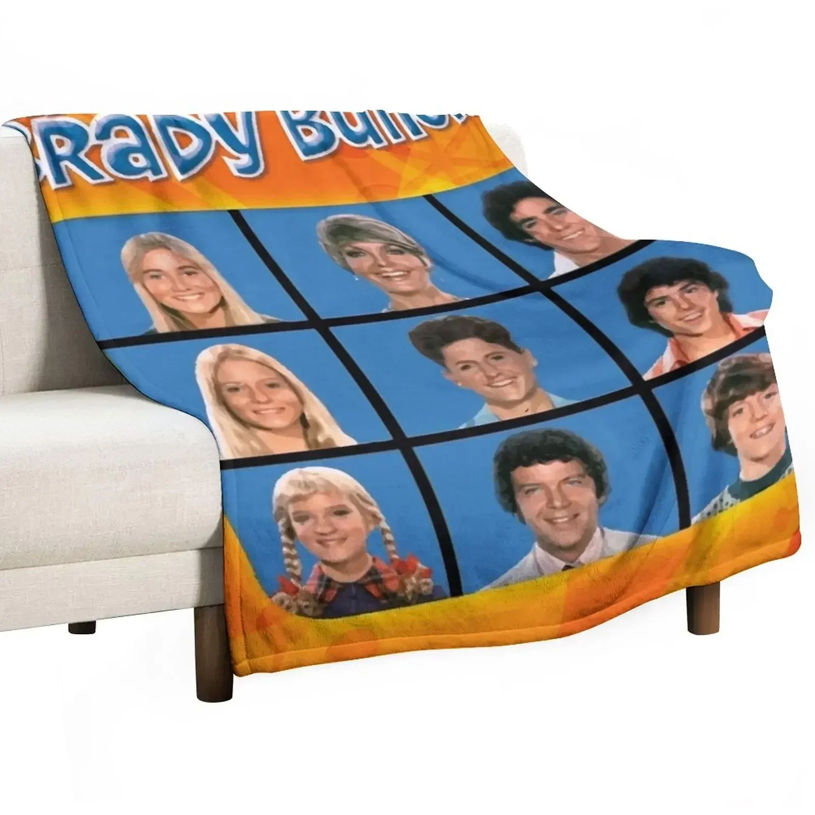 Одеяло Brady Bunch идеи подарков на День святого Валентина мягкие плед для детских