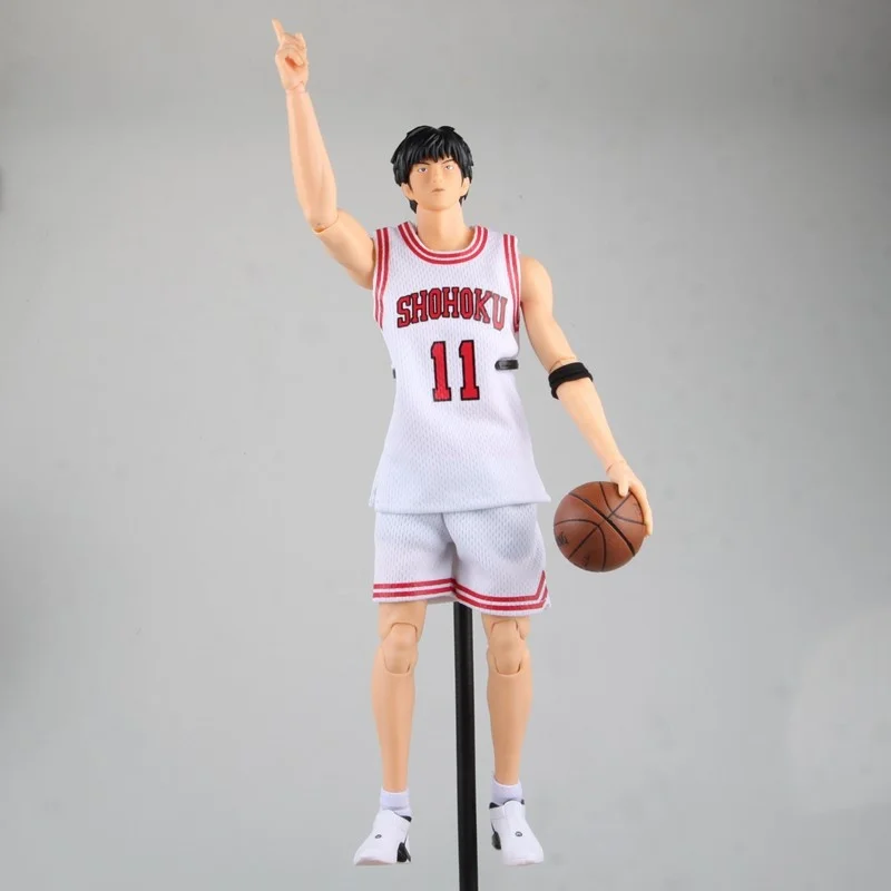

Japanese 34CM classic anime figure SLAM DUNK Rukawa Kaede No.11 action figure collectible model toys for boys