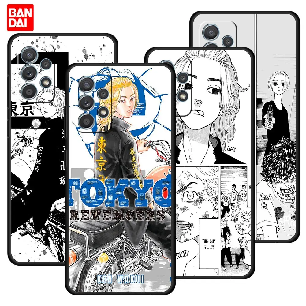 

Tokyo Revengers Japanese Case for Samsung Galaxy A12 A52 S20 FE A51 A50 A71 S21 Plus A21s Ultra 5G Cover Silicone Style Black