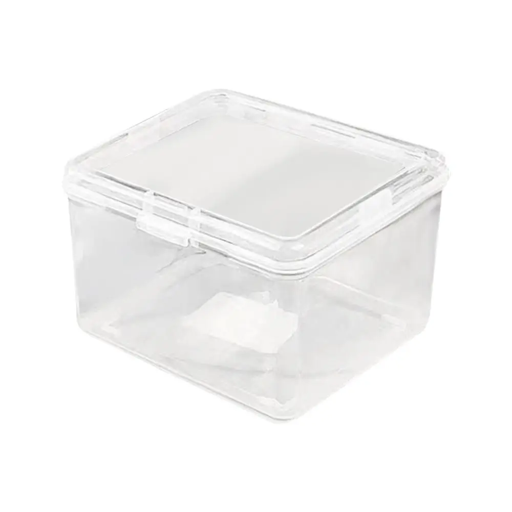 

Прозрачная пластиковая шкатулка для мелочей