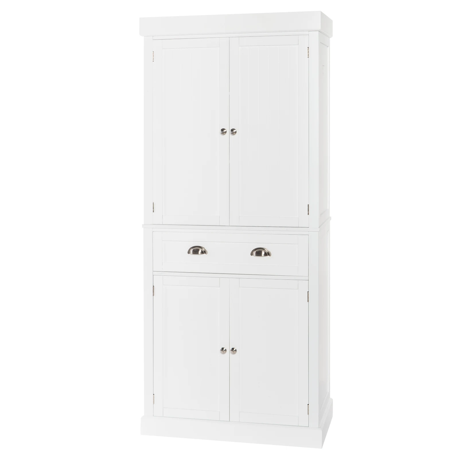 

FCH Single Drawer Double Door Storage Cabinet White