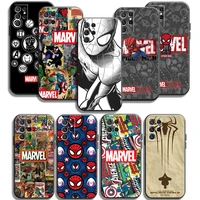 marvel iron man spiderman phone cases for samsung galaxy s22 plus s20 s20 fe s20 lite s20 ultra s21 s21 fe s21 plus ultra
