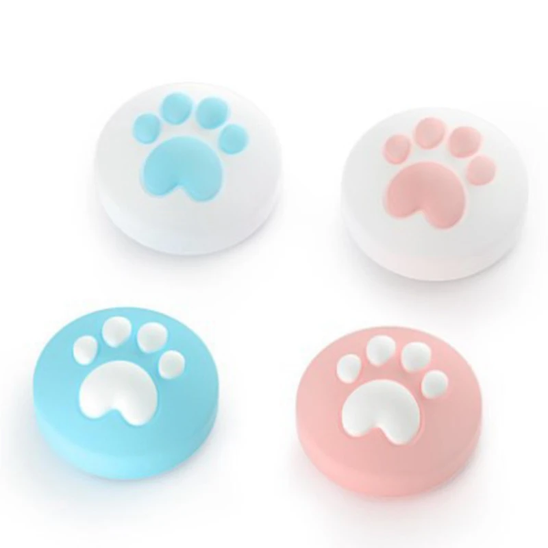 

4 шт., силиконовые колпачки для джойстика Nintendo Switch