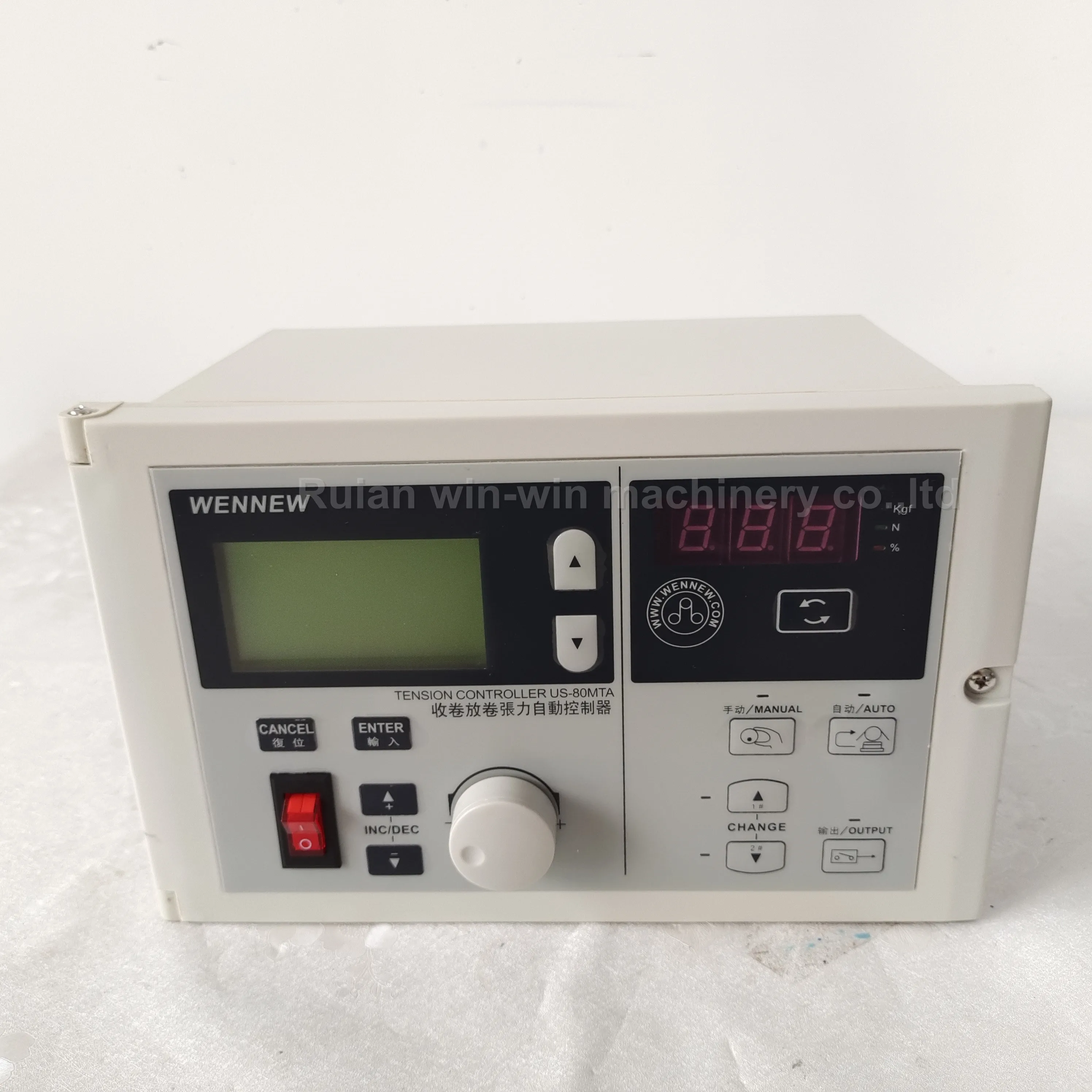 

WENNEW US-80MTA AC220V цифровой автоматический контроллер напряжения без датчика ячейки для flexo US-80MTA-E machine