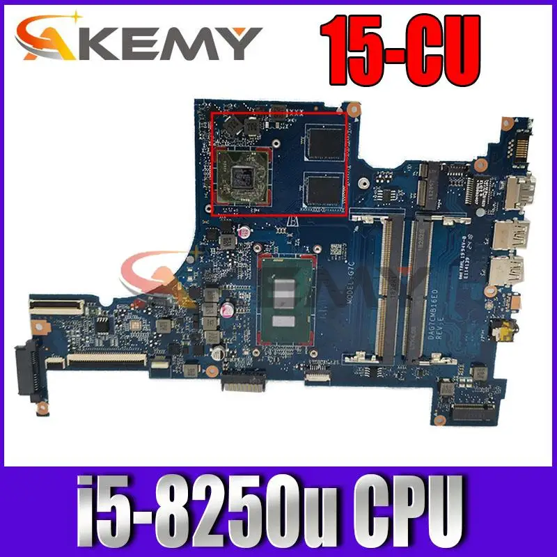 

Материнская плата для ноутбука HP Pavilion 15-CU с процессором SR3LA i5-8250u