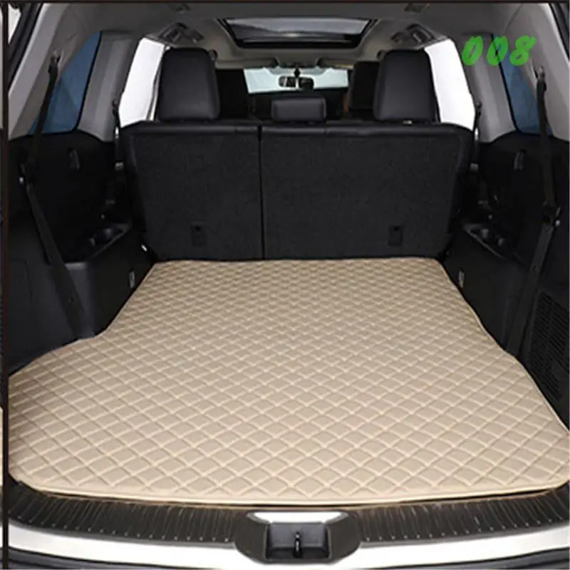 

Custom Fit Car Trunk Mats Specific accessories interior ECO Material For Car Floor Mat Trunk Mat Beige