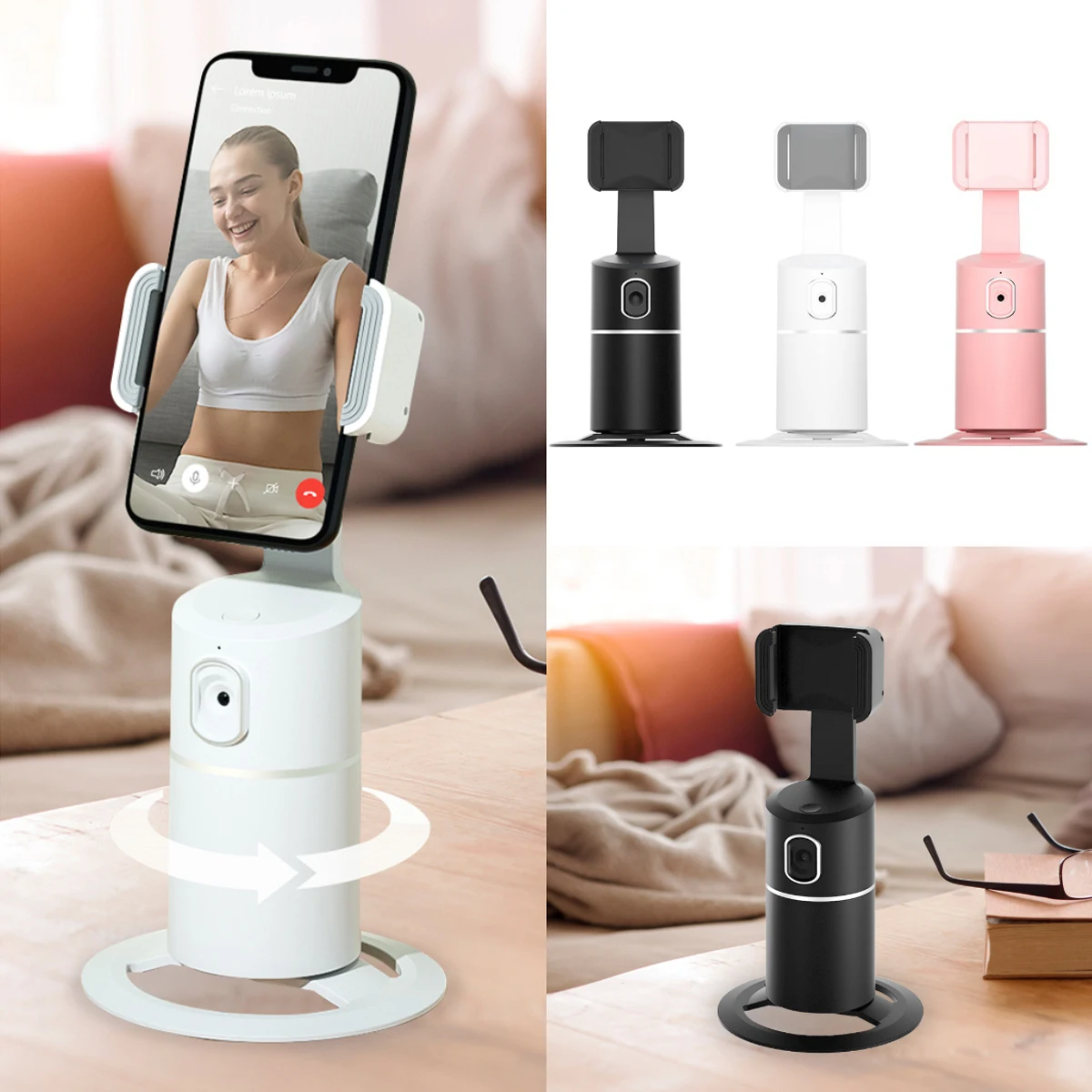 

Держатель для телефона с поворотом на 360 градусов
