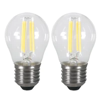 led retro edison led filament bulb lamp ac220v g45 e27 e14 glass vintage bulb led retro bulb antique decorative lamp