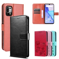 luxury pu leather flip case for carcasas umidigi power 5s 5 wallet cover for capinha umidigi a11s a9 a7s a5 s5 pro silicone case