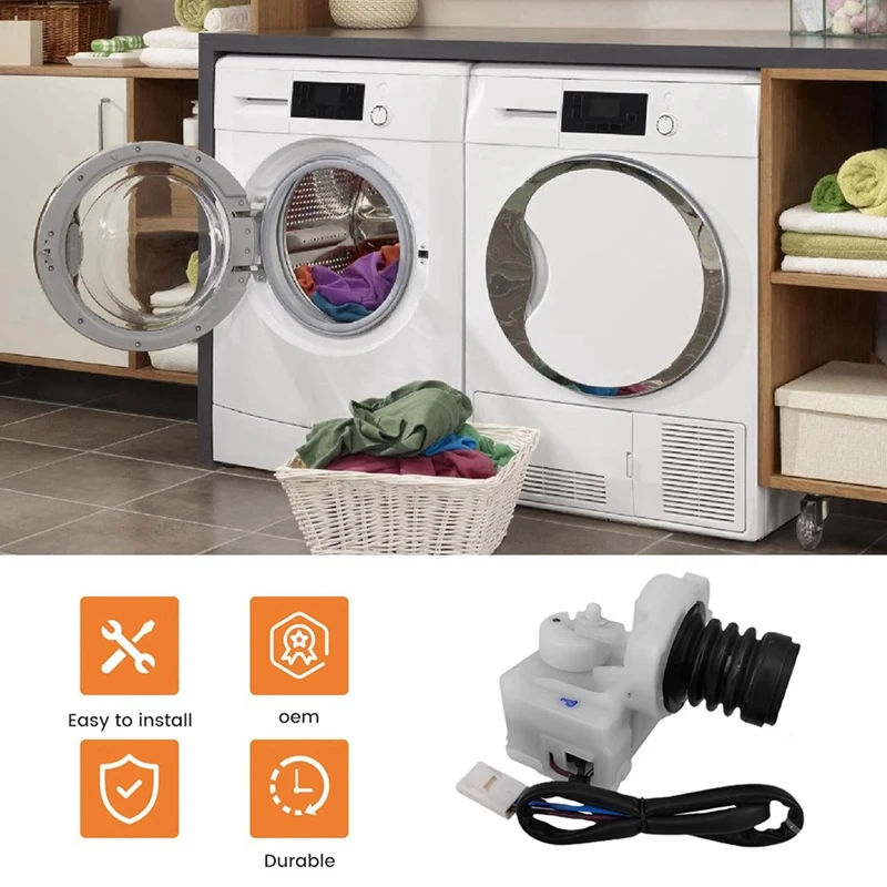 Для стиральной машины барабанного типа Sanyo XQG55-L832W/62-L703C Сливной клапан трактора