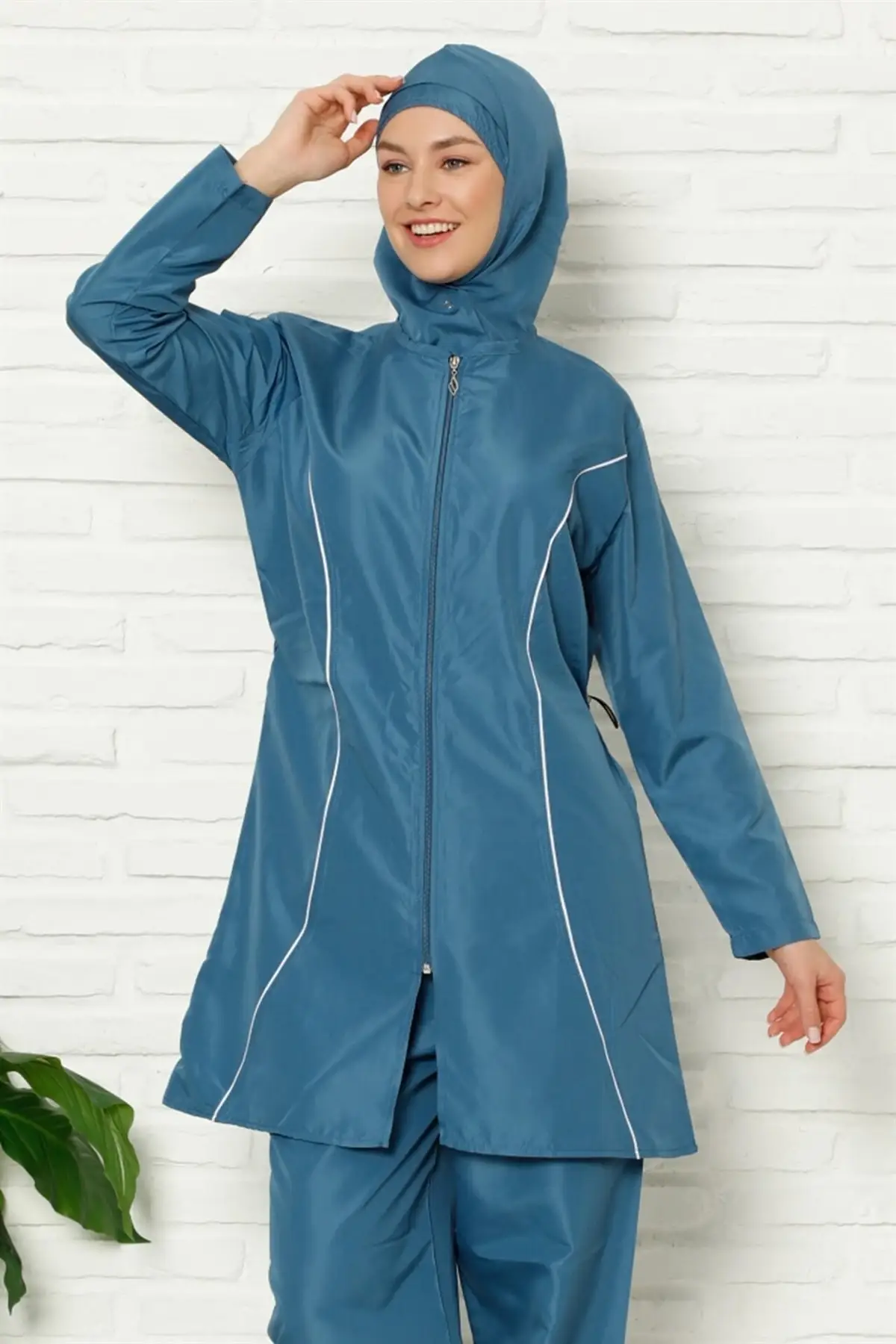 

Новые мусульманские купальники из Буркини, скромная летняя одежда, купальный хиджаб с длинным рукавом, спортивный Мусульманский купальник,...