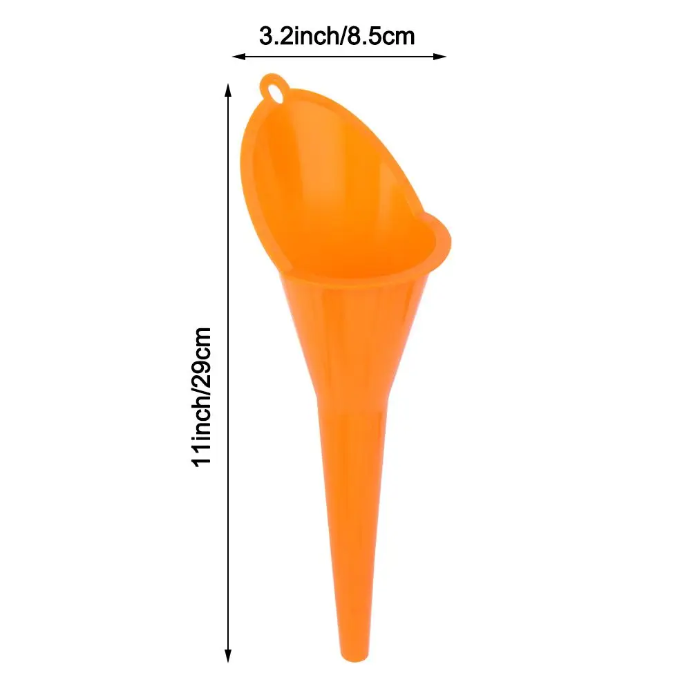 Автомобильная Воронка Для Заливки С Длинным Стержнем Пластиковый Сифон Без