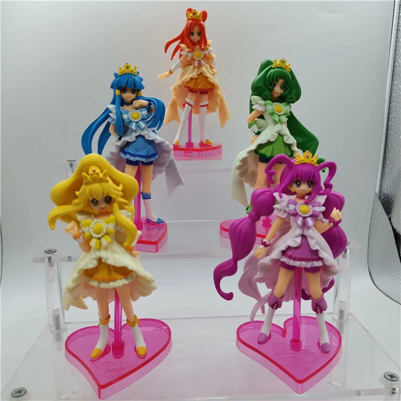 

Genuine Pretty Cure Figure Hoshizora Miyuki Doll Capsule Toys Fantasy Figurines Ornaments Collection Children Present