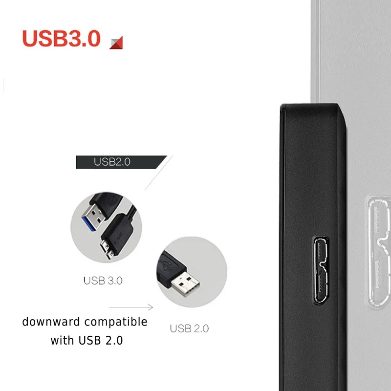 Портативный внешний жесткий диск, 500 Гб, ТБ, USB 2,5 от AliExpress RU&CIS NEW