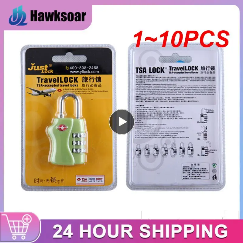 

1-10 шт., замки для багажа, 3 положения