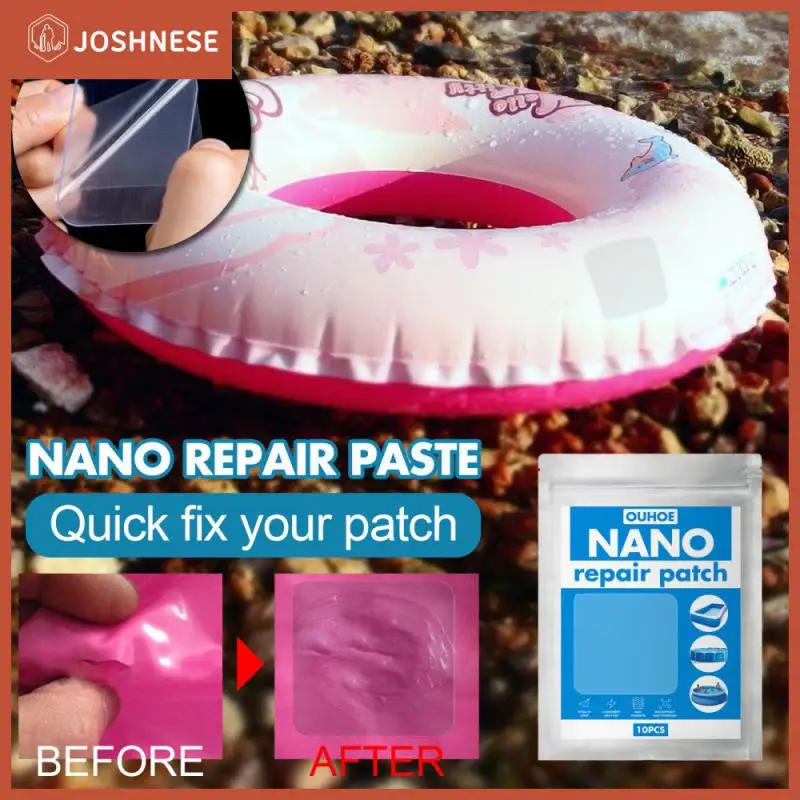 

NANO Repair Patches Quick Fix Your Patch for Inflatable Pools, Inflatable Toys, Air Beds, Tent, Raincoat