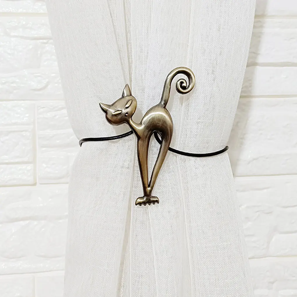 

Застежки для штор в форме кошки, маленькая пряжка, Легкие Подвесные Зажимы для офиса
