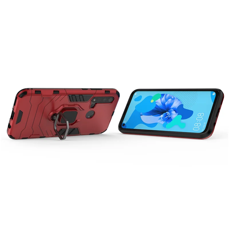 Nova 5i бронированный чехол с кольцом-подставкой для Huawei Nova5i 5 i Автомобильный