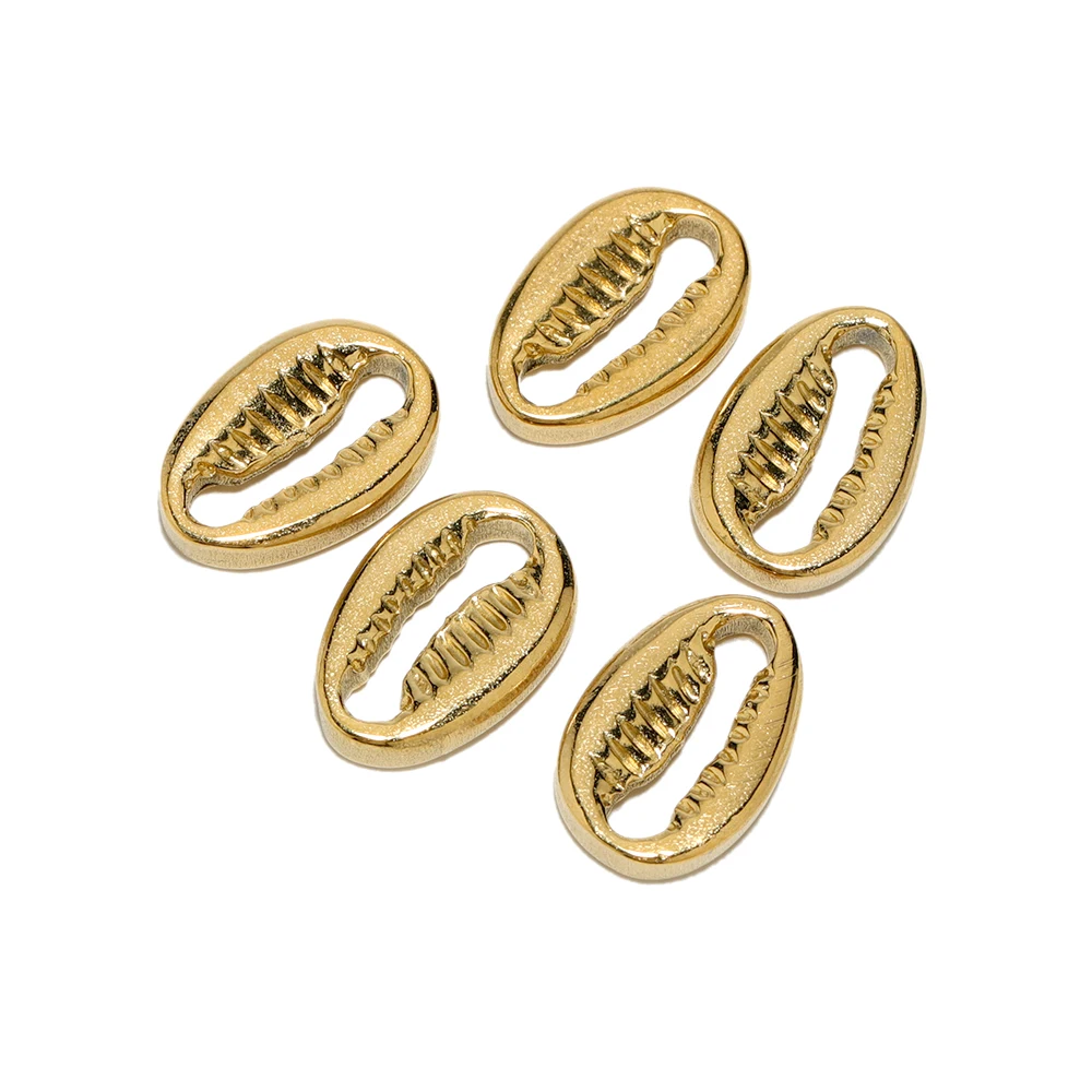 

5 шт./лот ожерелье из нержавеющей стали с морской ракушкой Подвески Ювелирные изделия принадлежности для женщин браслеты на ногу своими рук...