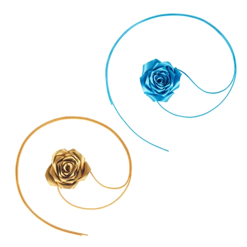 

Женское кружевное ожерелье с цветами