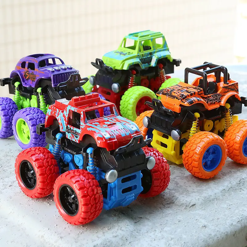 

Children's Inertial Four-wheel Drive Off-road Vehicle Boy Model Car Anti-fall Toy Car