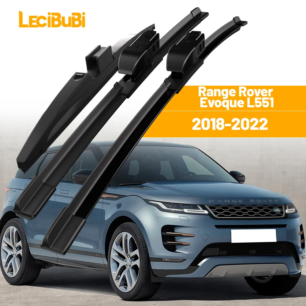 

Для Land Rover Range Rover Evoque L551 2018-2022 1 комплект передних и задних щеток стеклоочистителя дворники 2019 2020 2021