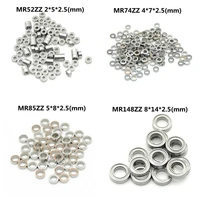 metal sealed miniature bearings various sizes 10 pieces free shipping mr52 74 85 148 362 5 472 5 582 5 6103